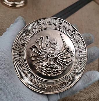 【修縁堂】密教法具古美術品 準提鏡 辟邪 開運 芸品 置物 法器 法具 修縁堂】密教法具古美術品 準提鏡 辟邪 開運 芸品 置物 法器 法